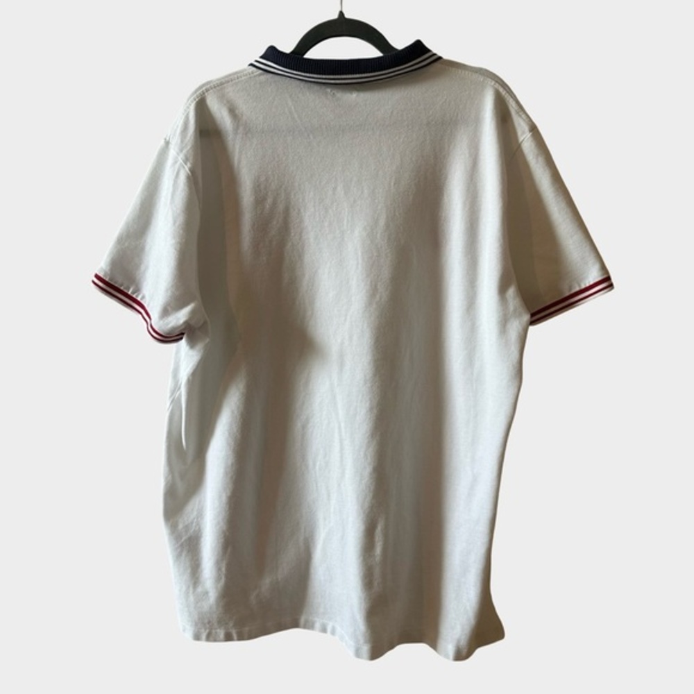 Polo Ralph‎ Lauren White Big Pony Crest Polo Shirt XXL Custom Slim Fit - Picture 8 of 11